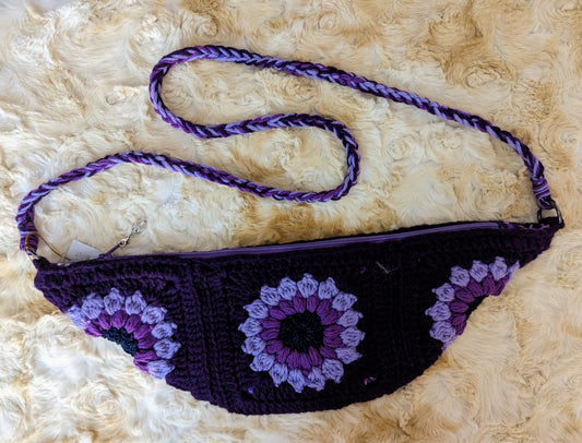 BOHO BUM BAG - Shades of Purple