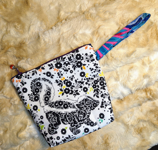 Skunk - Zipper Pouch - Small #2