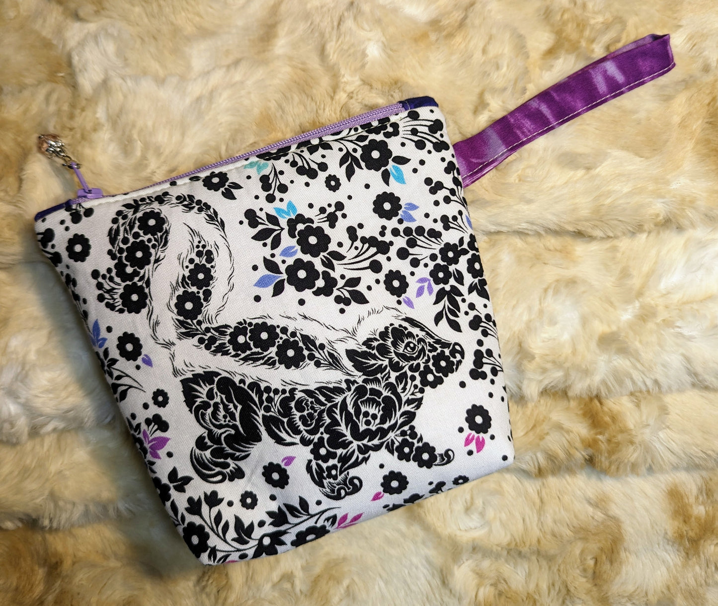 Skunk - Zipper Pouch - Small #6