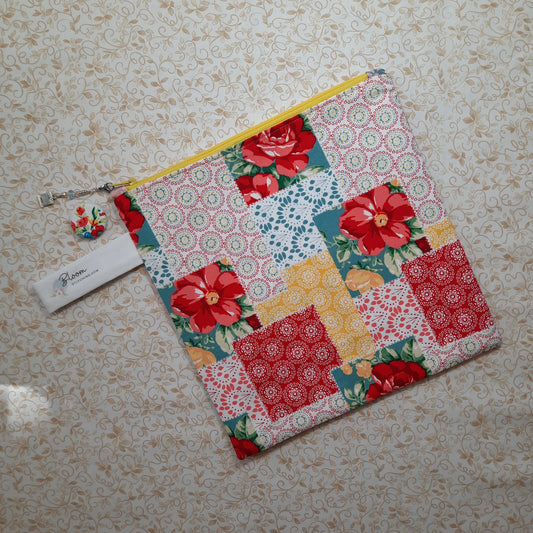 Cross Stitch Project Bag & Needle Minder - Pioneer Woman - Small #5