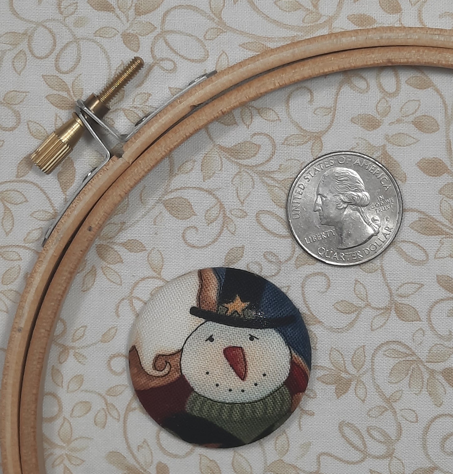 Needle minder - Snowman #2