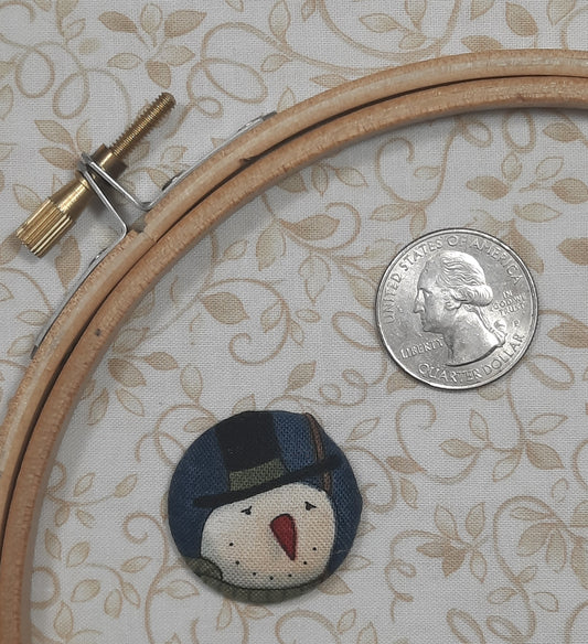 Needle minder - Snowman #4