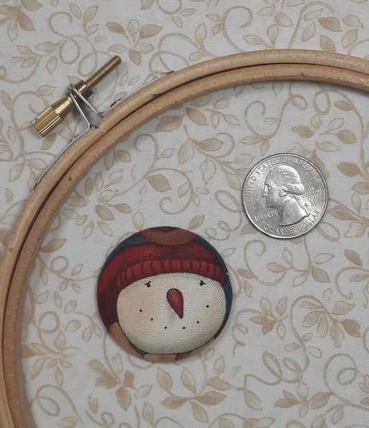 Needle minder - Snowman #3